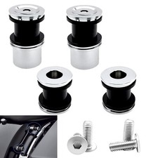 Harley 4 Point Docking Hardware Kits Quick Release Sissy Bar Luggage Rack picture