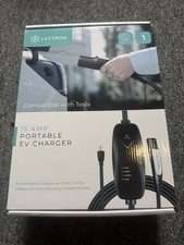 Lectron Level 1 Tesla Charger - 110V, 15A, NEMA 5-15 Plug, 16ft Ext. Cord (Used) picture