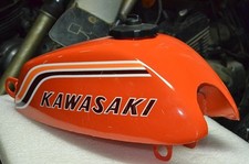 KAWASAKI MT1A 1972 - 1973 GAS TANK DECALS LEFT AND RIGHT SIDE TANK NOT INCLUDED picture