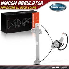 Front Driver Left Side Power Window Regulator with Motor for Acura CL 2003 Coupe picture