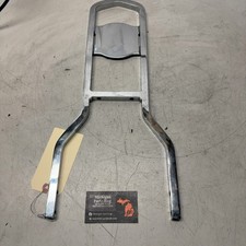 92-99 Harley FXST FXWG OEM Sissy Bar Upright Tall Medallion Style picture
