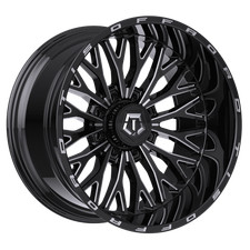 TIS Wheels 565BM 20x9 +0 Gloss Black Milled 6x139.7 6X5.5 (QTY 1) A273848 picture