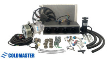 Universal Underdash A/C Kit Evaporator 404 12V Electric Premium Matte Black,PK-8 picture