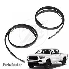 2pcs Roof Drip Molding For 75551-04063 2005-2015 Toyota Tacoma Double Cab Rh&Lh picture
