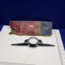 1952 52 Plymouth NOS Hood Emblem Base 1456325 Cranbrook Concord clean mopar part picture