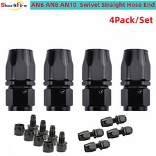 Universal AN8 AN6 AN10 Swivel Straight Hose End Fitting Adaptor For CPE Hose picture