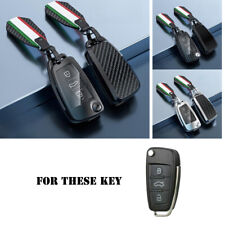 Zinc Alloy TPU Car Key Case Cover For Audi RS4 RS6 RS R8 Q5 Q7 A3 A4 A6 S3 S4 S6 picture