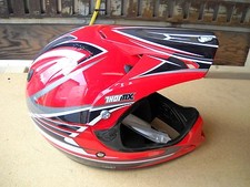 NOS Thor MX SXT2 Red Motocross Helmet Small Size 67/8