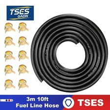 1/4 Inch ID Fuel Line Hose 10Ft + 20 Hose Clamps for Small Gas Engines-Free Ship picture