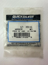Quicksilver Washer New (P/N: 12-39116) 3 TOTAL IN BAG picture