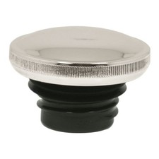 V-Factor Chrome Fat Bob Tank Non-Vented OE Style Gas Cap 80020 picture