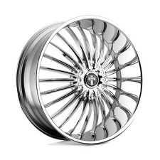 24x9.5 DUB S140 Suave Chrome Plated Wheel Blank (10mm) picture
