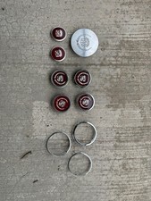 Vintage Cadillac OEM / GM Hubcap Center Cap & Bezel Parts Lot – Sold AS IS picture