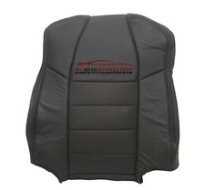 DriverLean Back Leather Seat Cover BLK 02-03 Compatible with Ford F350 Lariat picture