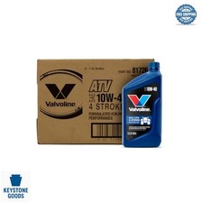 4-Stroke ATV UTV Motor Oil 10W-40 1 Quart 6 Pack Case Wet Clutch Protection picture