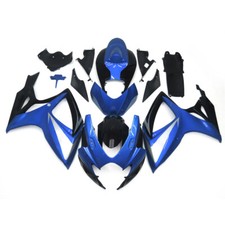 Blue Silver Black Fairings for 2006 2007 Suzuki GSXR600 GSXR750 K6 06 Body Kit picture