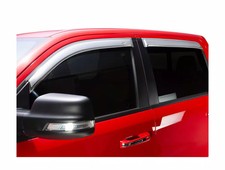 AVS Chrome Front/Rear Ventvisors Fit 19-24 Silverado/Sierra 1500 Double Cab picture