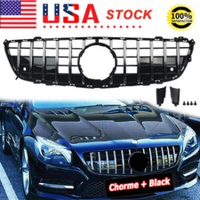 GTR Style FRONT BUMPER GRILLE FOR MERCEDES R231 SL CLASS 2012-2016 Pre-Facelift picture