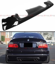 CSL SPORT 2-TONE PAINTED BLK HALF CARBON FIBER REAR BUMPER DIFFUSER FOR E46 M3 picture