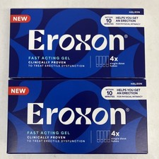 Eroxon Fast Acting Gel 2 Boxes (8 Single Dose Tubes) Exp 10/26 picture