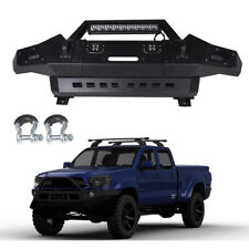 PICKOOR Front Bumper Guard Protector Bar & led lights For Toyota Tacoma 2005-15 picture