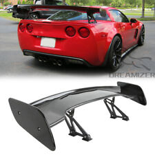 46'' GT Style Gloss Black Rear Tail Trunk Spoiler Wing For Chevy Corvette C5 C6 picture