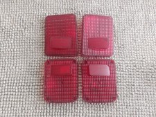 1967 Oldsmobile Cutlass Supreme 442 Tail Light Lenes Set Upper Lower 4 Pcs  OEM picture