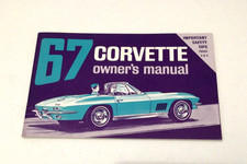 1967 Corvette 2nd Edition Owners Manual  Full Card Second Edition picture