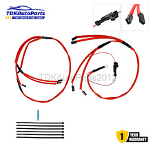 Red Glow Plug Harness 1200°F Insulated FOR CHEVROLET GMC 6.5L Turbo Diesel picture