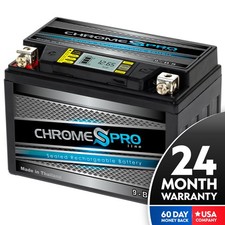 Chrome YTX9-BS High Performance Maintenance Free Sealed iGel Motorcycle Battery picture