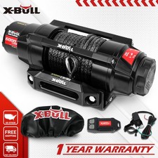 X-BULL ATV Winch Kit Electric UTV Winch 3000LB 5000LB 6000LB Wireless Remote 4X4 picture