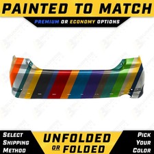 Painted To Match - Rear Bumper Replacement for 2011-2013 Toyota Corolla S & XRS picture