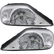 Headlight Set For 2000-2005 Mercury Sable Left and Right With Bulb 2Pc picture