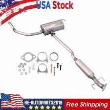 Full Exhaust Muffler System With Resonator Fits 2011-2016 Toyota Sienna 3.5L FWD picture