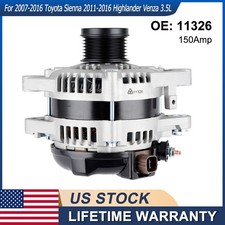 ALTERNATOR 11326 1042105510 FOR TOYOTA HIGHLANDER LEXUS RX350 2010-2016 2015 NEW picture