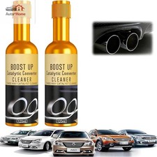 2PCS Boost Up Vehicle Engine Catalytic Converter Cleaner Cleaning Multipurpose picture