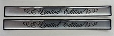 Vintage 80's 90's Automotive Door Handle Insert Accent Trim LIMITED EDITION picture
