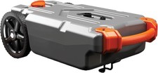 RV Waste Tank Kit Portable 15 Gallon Black Water Holding Tote Sewer Dump Camper picture
