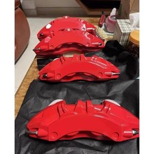 4Pcs/Set For Ford Mustang Red Caliper Covers Powder-Coated AluminumFront &Rear picture