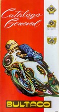 Bultaco Catalago General, Full Line Brochure 1962, Rare Metralla TSS Kart etc. picture