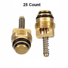 25 Bulk M10 AC Schrader Valve Core Fitting 134A For Ford GM Chrysler MT0065 picture