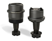 TERAFLEX Heavy Duty Adjustable Greasable Ball Joint Pair for Jeep Wrangler JK picture