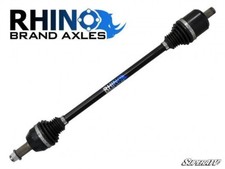 SuperATV Rhino Brand Heavy Duty Stock Length Axle for Polaris RZR XP 1000 -FRONT picture