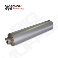 Diamond Eye Performance For Big Dog Muffler 5-inch ID Single In/Out, Aluminum picture