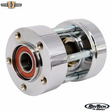 Chrome Dual Disc Front Wheel Hubs Fit For Harley All VRSC Models W/O ABS 2008-UP picture