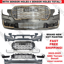 FOR 2022 2023 2024 2025 GMC Terrain  Front Bumper Cover Denali  WITH PARK SENSOR picture