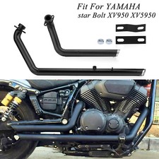For Yamaha V Star Bolt XVS950 2010-2024 Shortshots Staggered Exhaust Pipe System picture