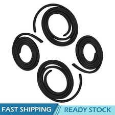 4X LH+RH Door Rubber Seal Strip Kit Fit BMW E36 2dr Coupe 1993-1999 New US picture