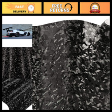 Forged Composite Carbon Vinyl Wrap Roll 1ft x 5ft - Black, Durable & Stylish picture