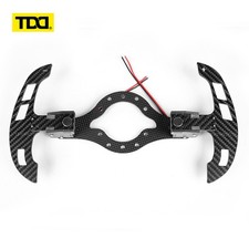 Carbon Fiber Magnetic Paddle Shifter Universal Racing SteeringWheelShift Paddles picture